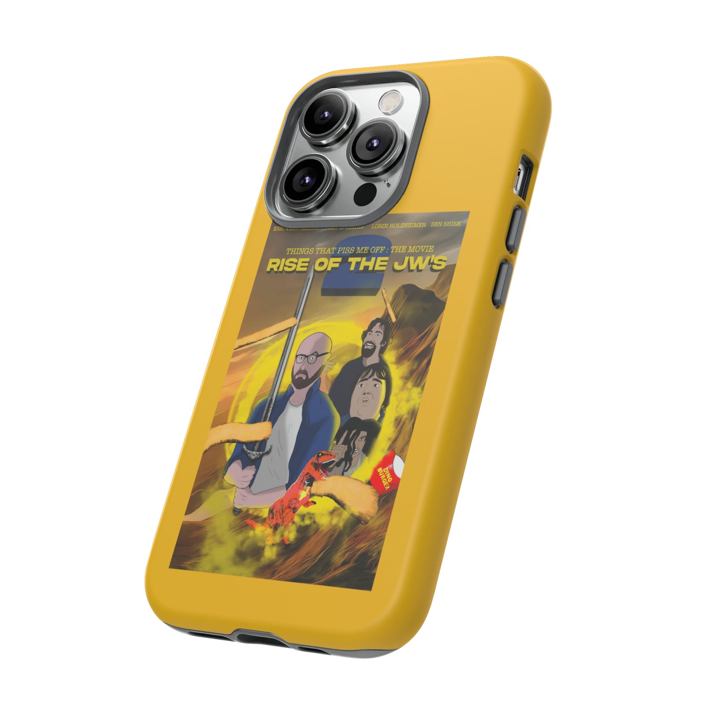 Rise Of The JW's Tough Phone  Case yellow)