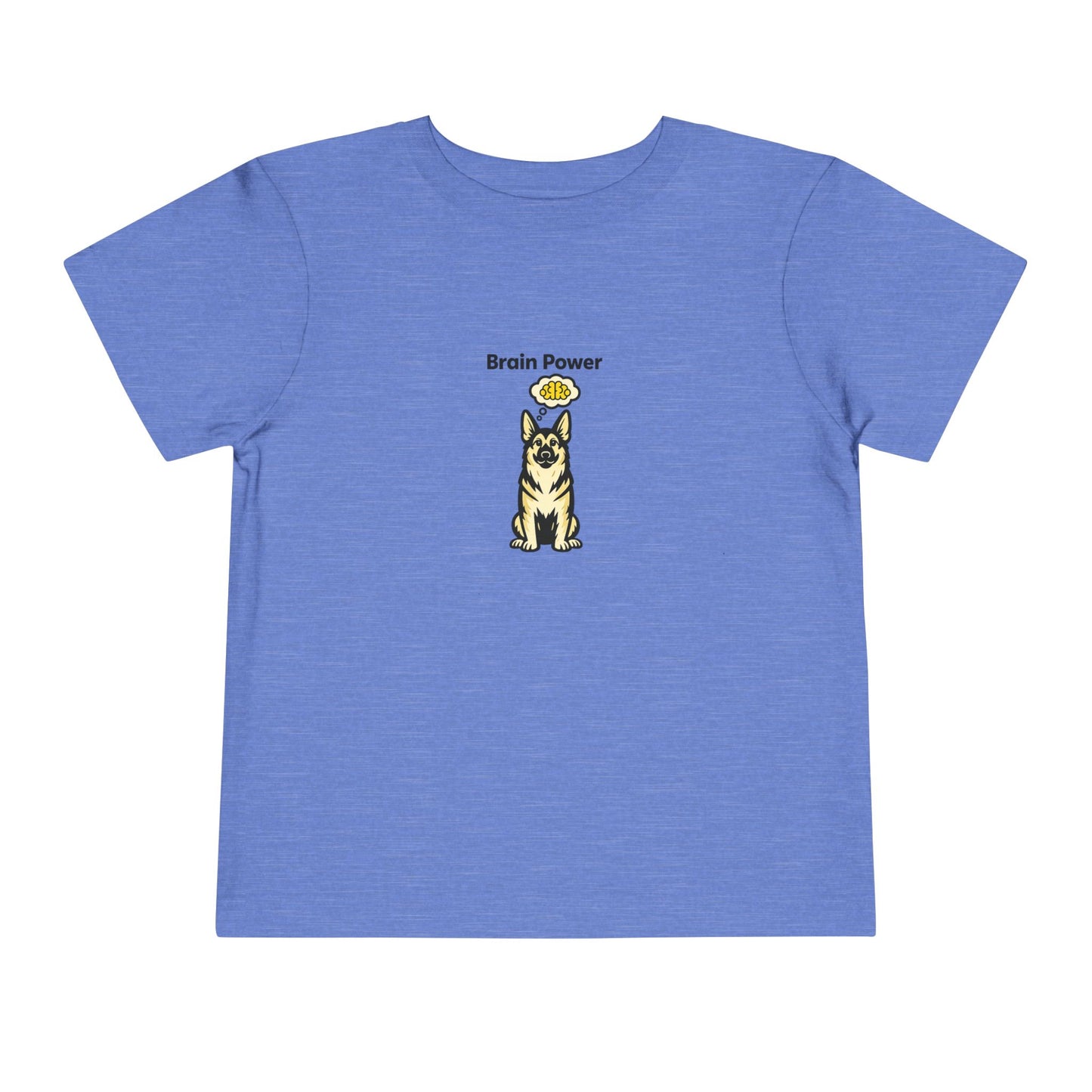 Brain Power  -- Toddler Dog Lover Tee