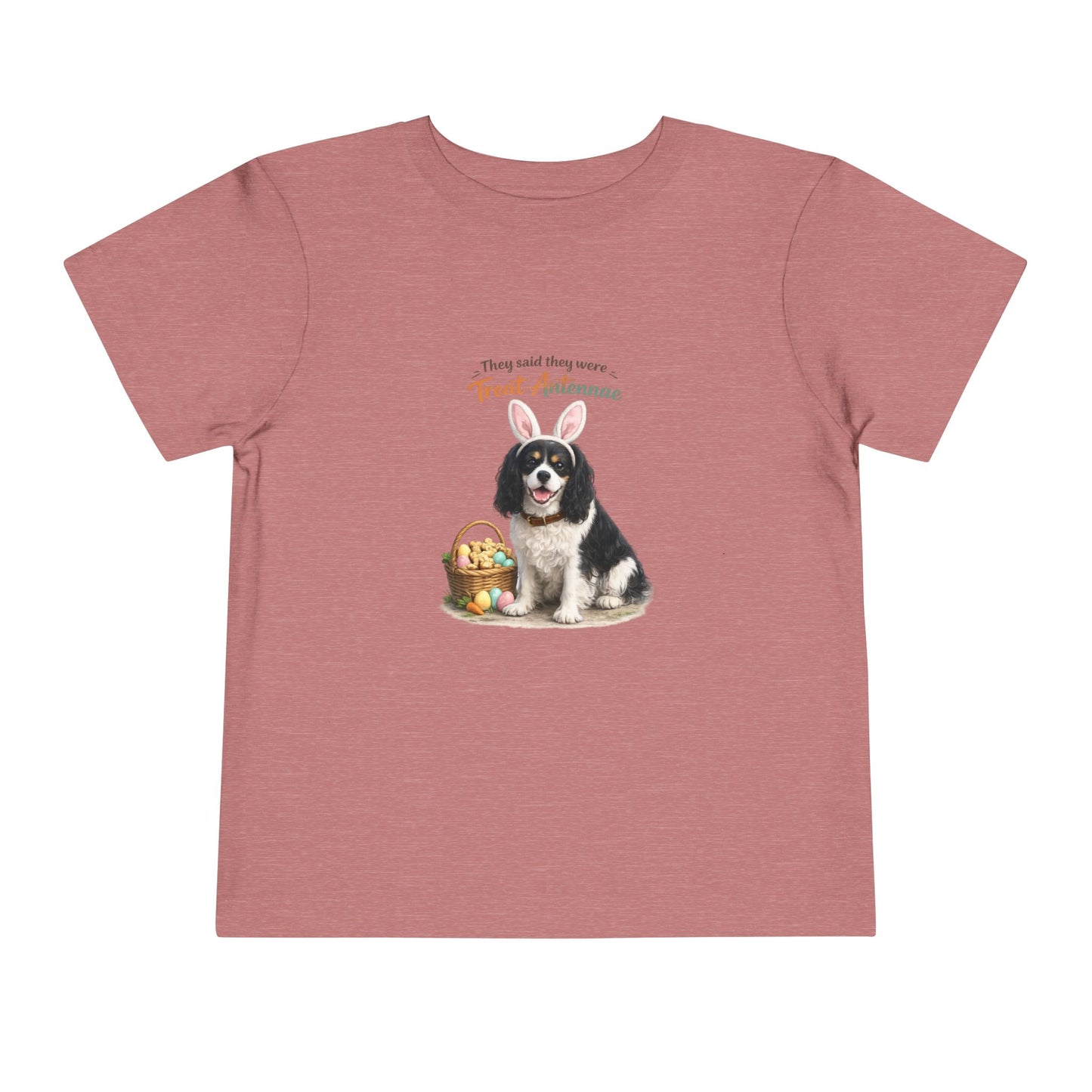 Cavalier King Charles Spaniel Treat Antennae™ -- Toddler Dog Lover Tee