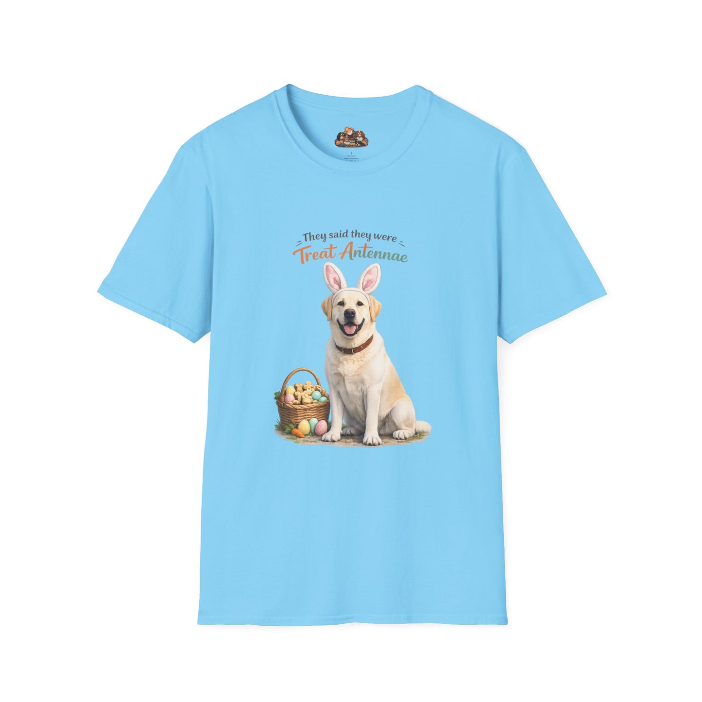 Yellow Lab Treat Antenna™ – Easter Yellow Lab Lover T-Shirt