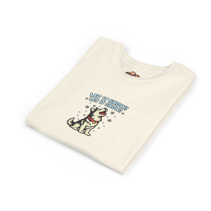 Let It Snow! Let It Snow! -- Youth Dog Lover Tee