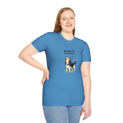 Member Of The Chorus  —  Soft-Color Minimalist Family Collection For Adult Dog Lovers
