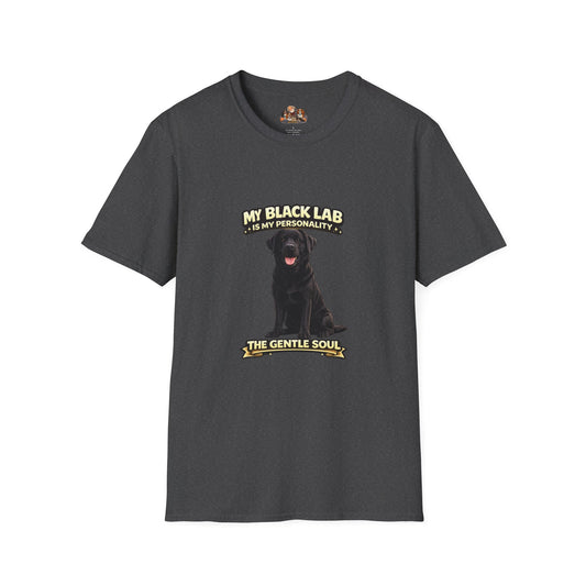 My Black Lab is My Personality – The Gentle Soul – Personalized Dog Breed Shirt