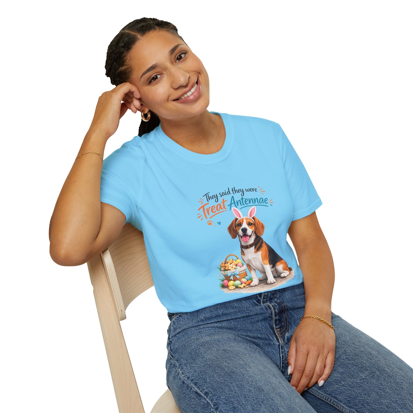 Beagle Treat Antenna™ – Easter Beagle Lover T-Shirt