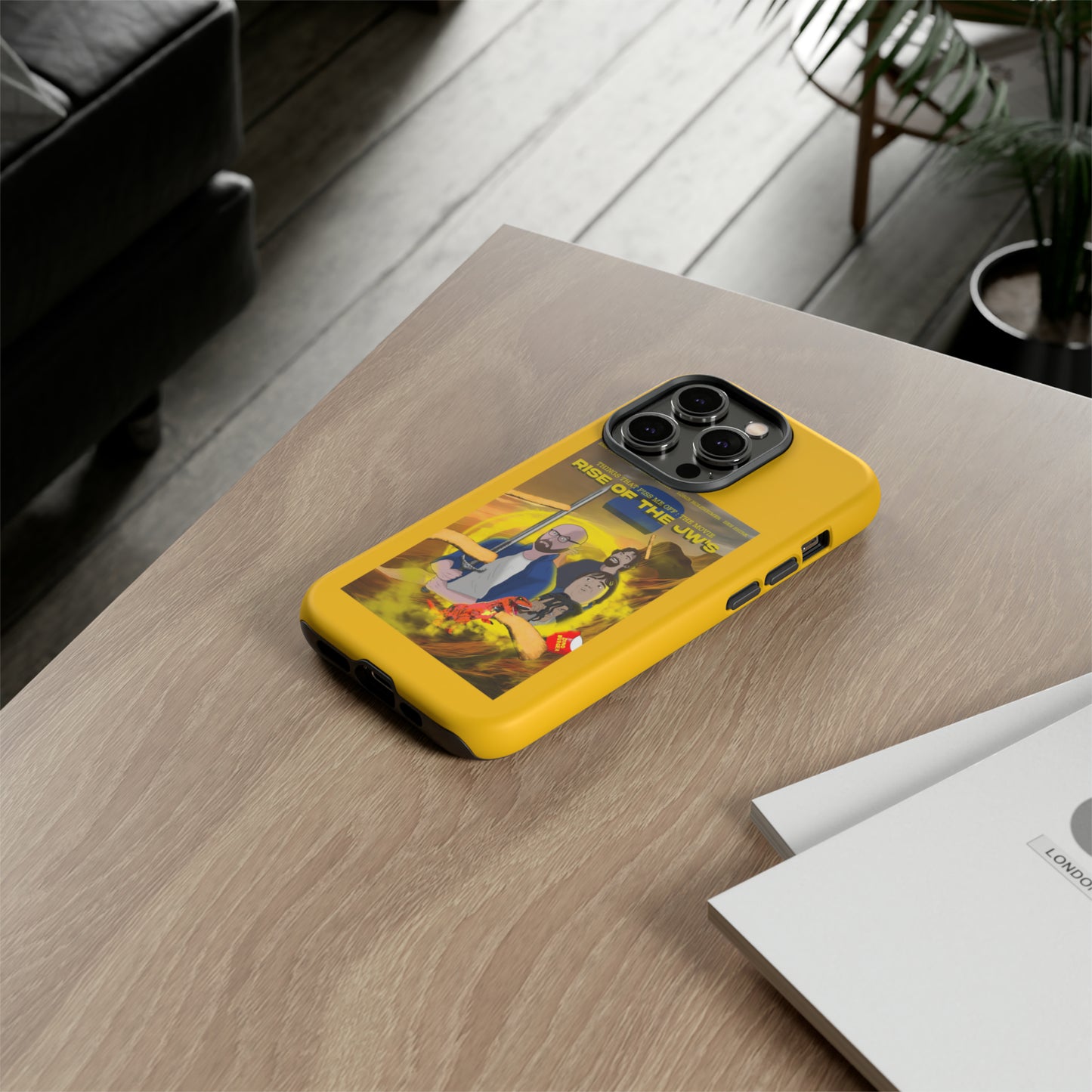 Rise Of The JW's Tough Phone  Case yellow)