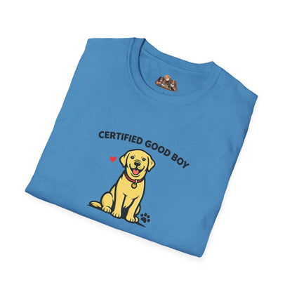 Certified Good Boy  —  Soft-Color Minimalist Family Collection For Adult Dog Lovers