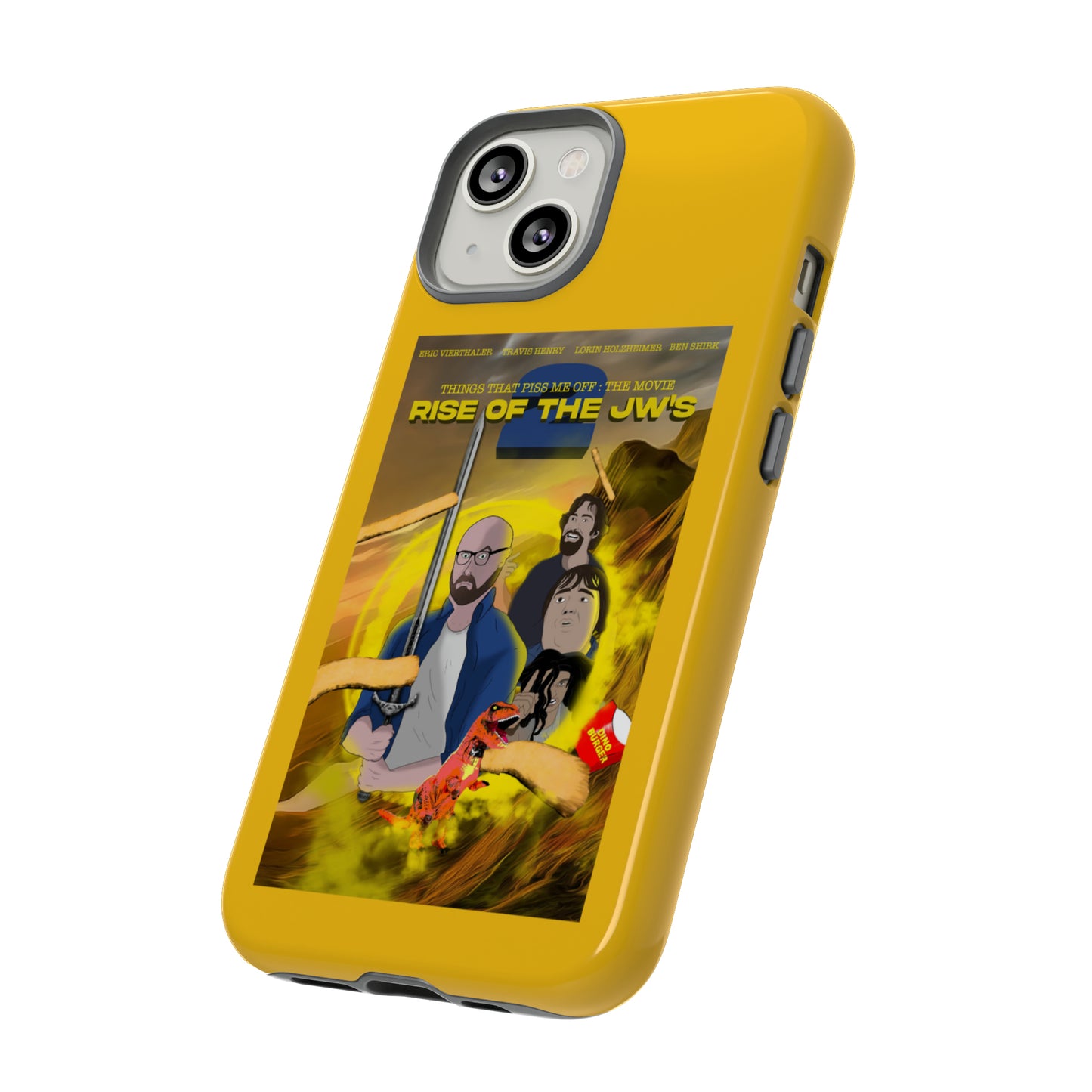 Rise Of The JW's Tough Phone  Case yellow)