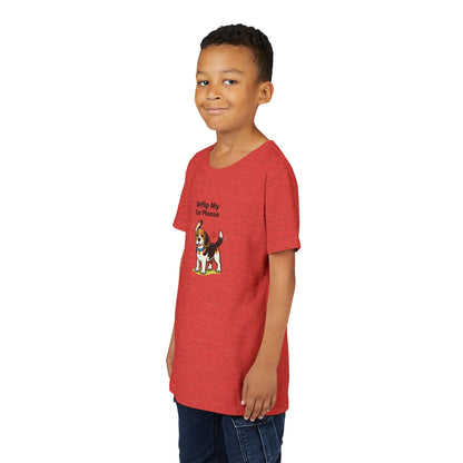Unflip My Ear Please -- Youth Dog Lover Tee