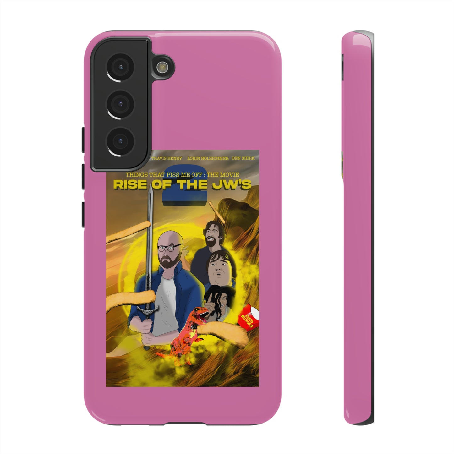 Rise Of The JW's Tough Phone Case (light pink)