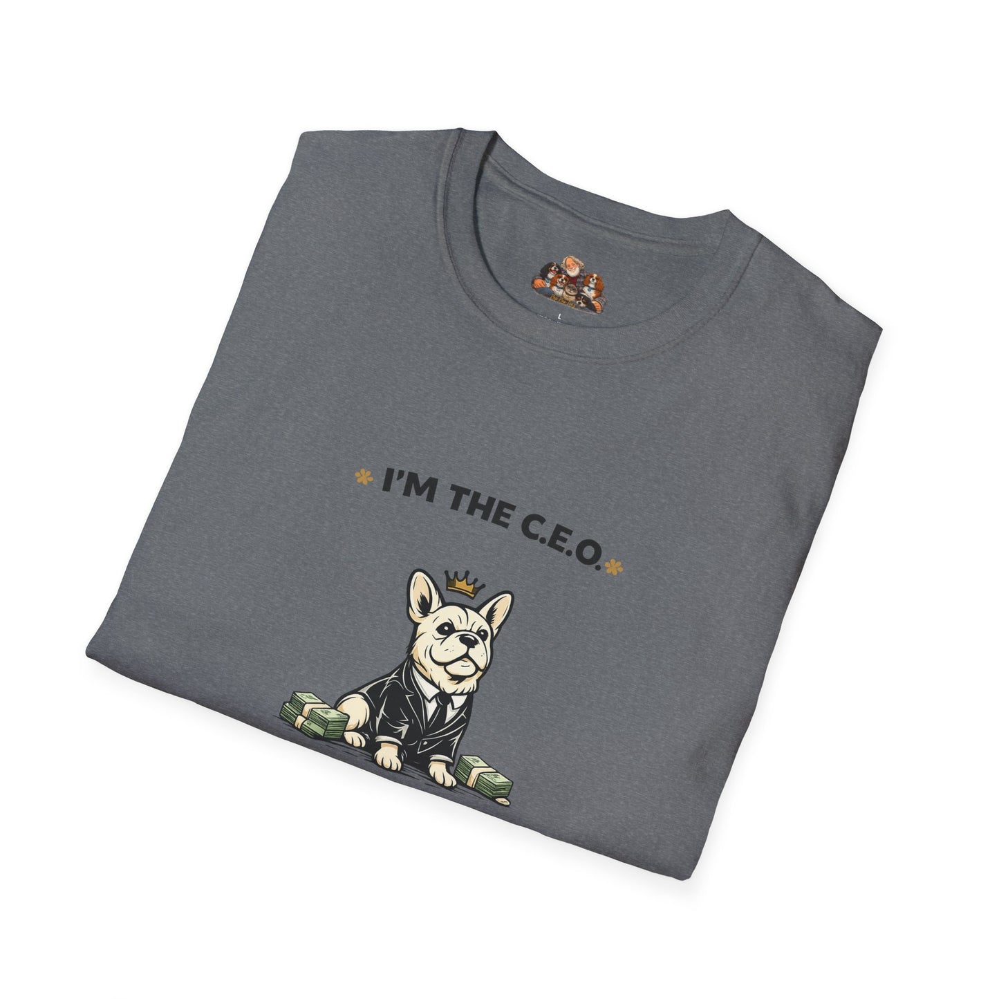 I'm The C.E.O. —  Soft-Color Minimalist Family Collection For Adult Dog Lovers