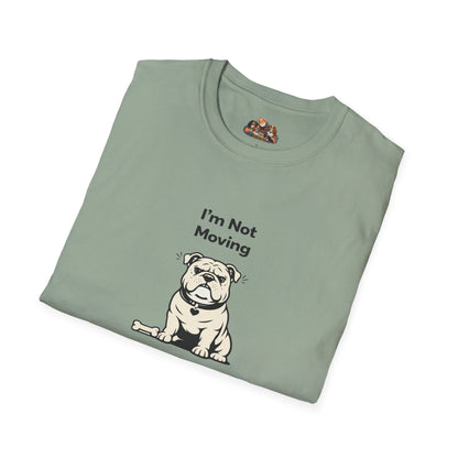 I'm Not Moving  —  Soft-Color Minimalist Family Collection For Adult Dog Lovers