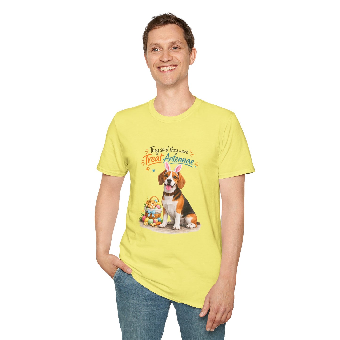 Beagle Treat Antenna™ – Easter Beagle Lover T-Shirt
