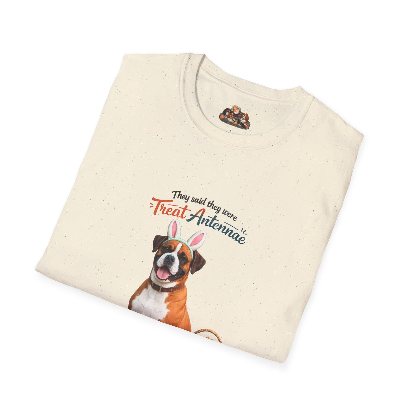 Boxer Treat Antenna™ – Easter Dog Lover Tee