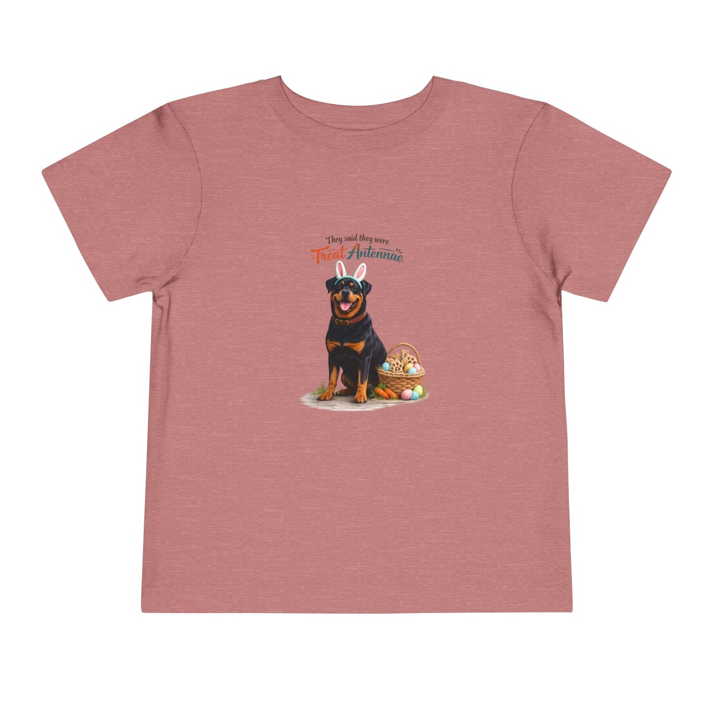 Rottweiler Treat Antennae™  -- Toddler Dog Lover Tee