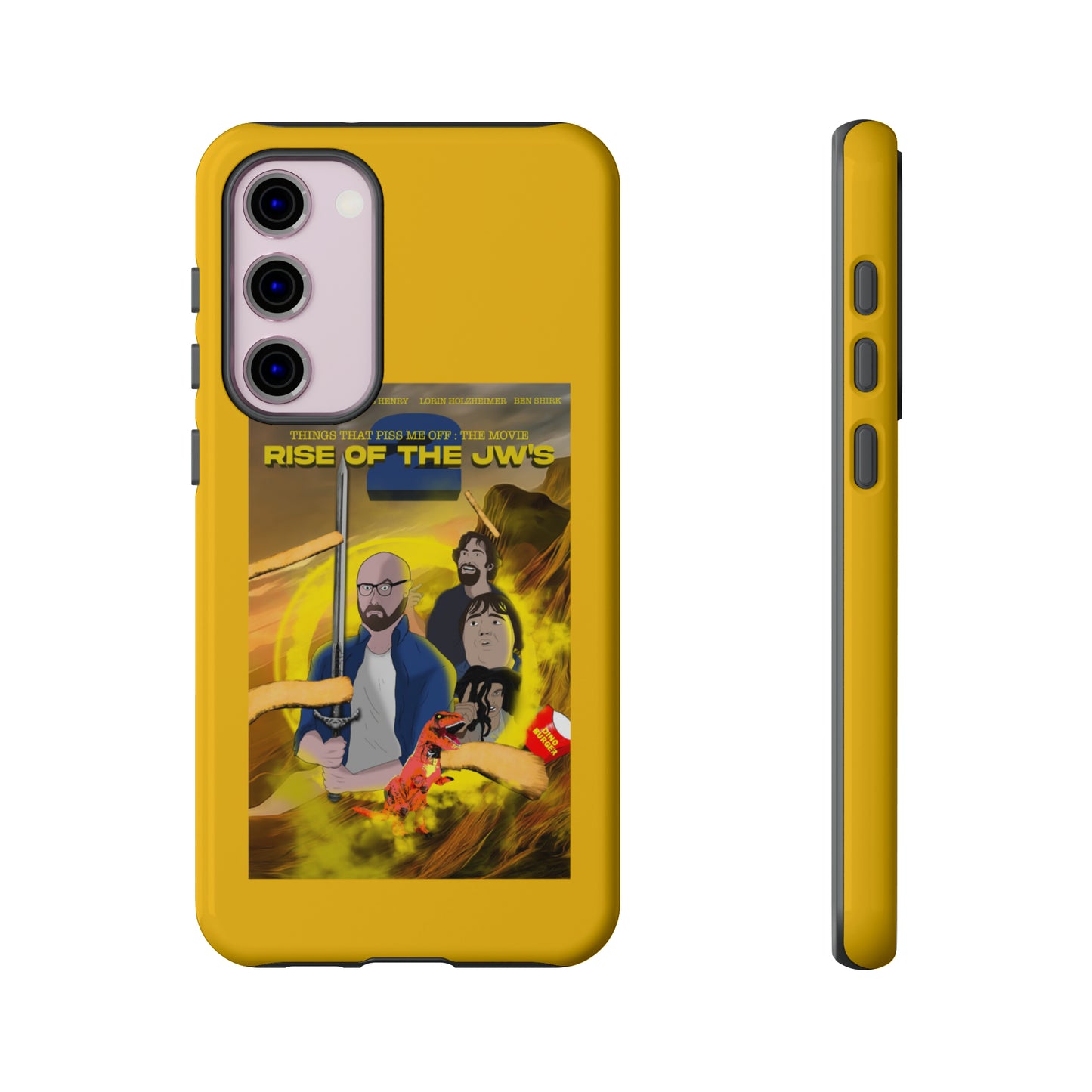 Rise Of The JW's Tough Phone  Case yellow)