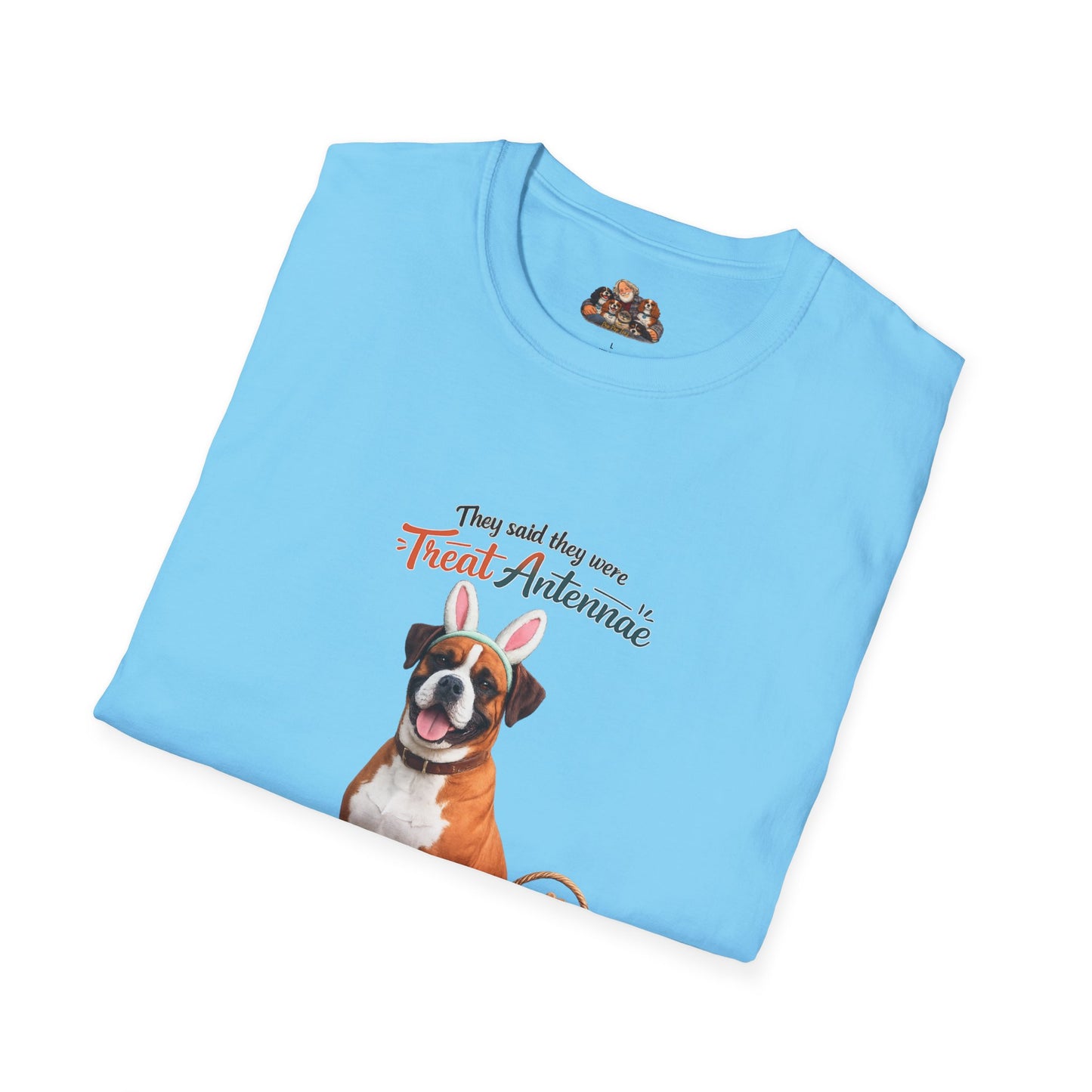 Boxer Treat Antenna™ – Easter Dog Lover Tee