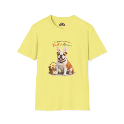 Bulldog Treat Antennae™ – Easter Bulldog Lover T-Shirt