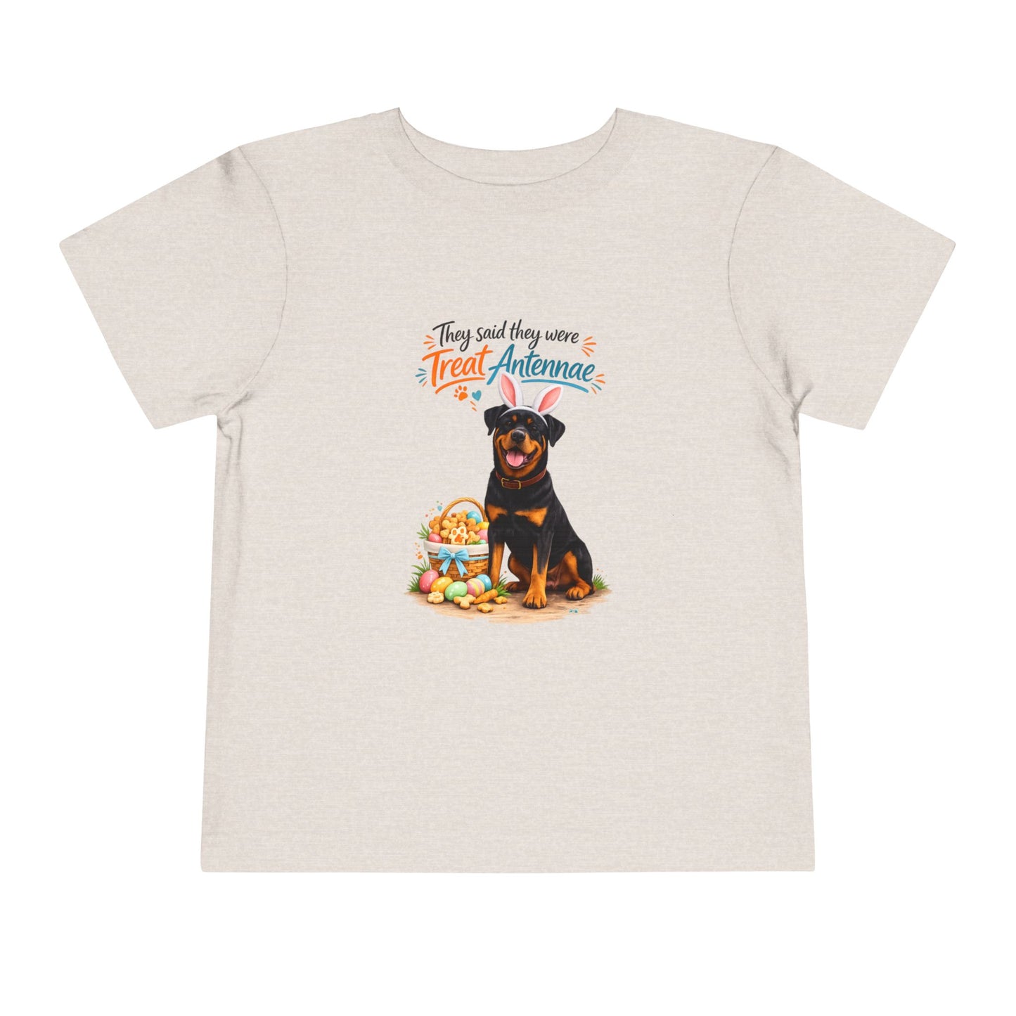 Rottweiler Treat Antennae™ -- Toddler Dog Lover Tee