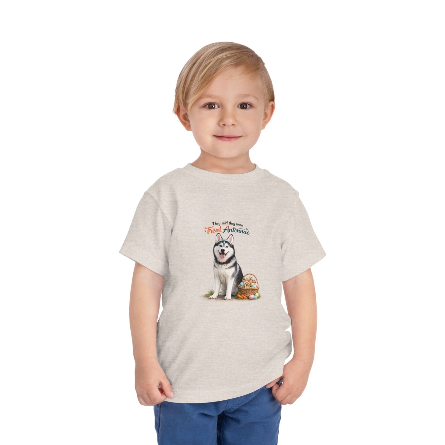 Husky Treat Antennae™ -- Toddler Dog Lover Tee