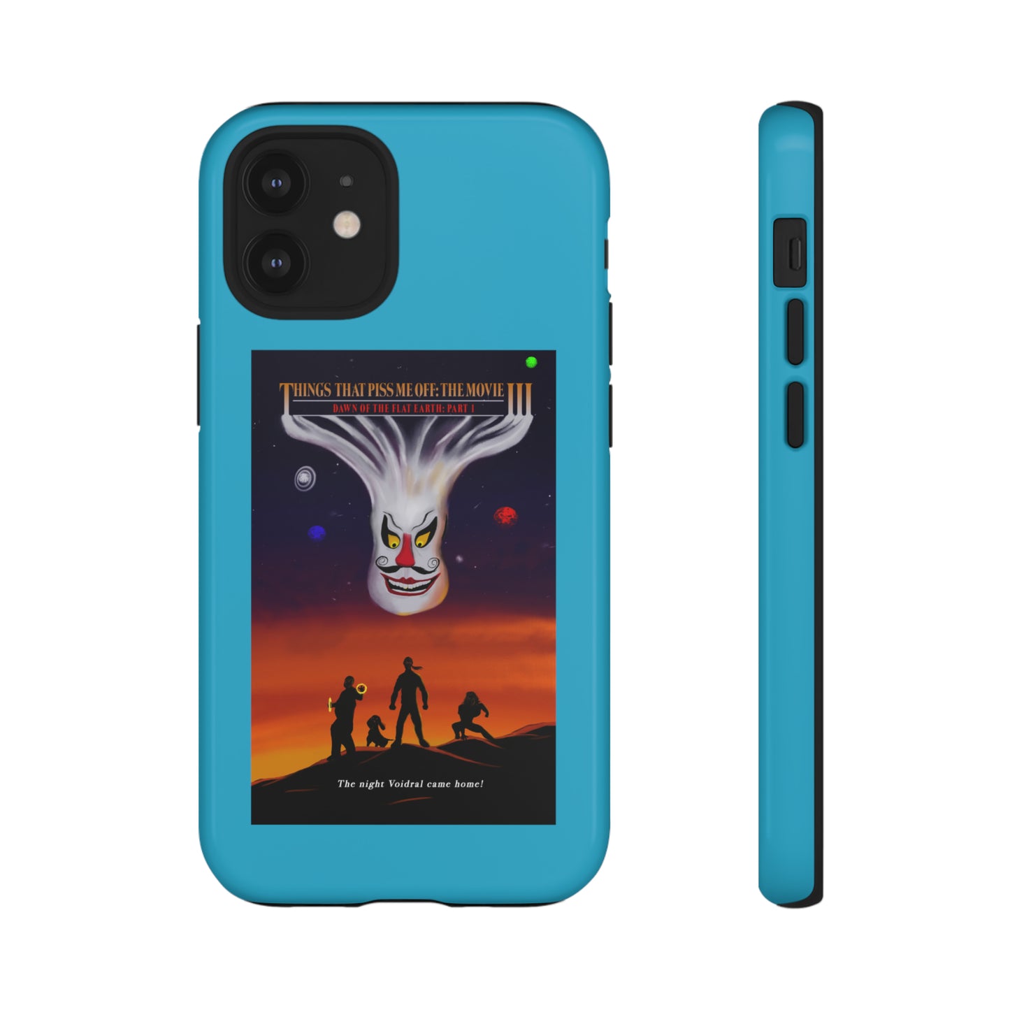 Dawn Of The Flat Earth: Part I Tough Phone Case (turquoise)