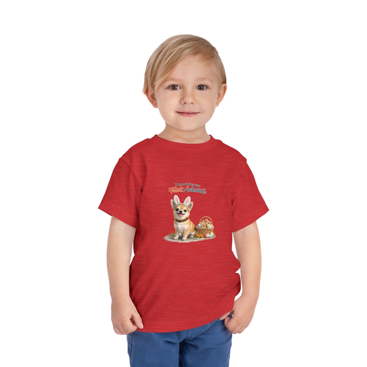 Chihuahua Treat Antennae™ -- Toddler Dog Lover Tee