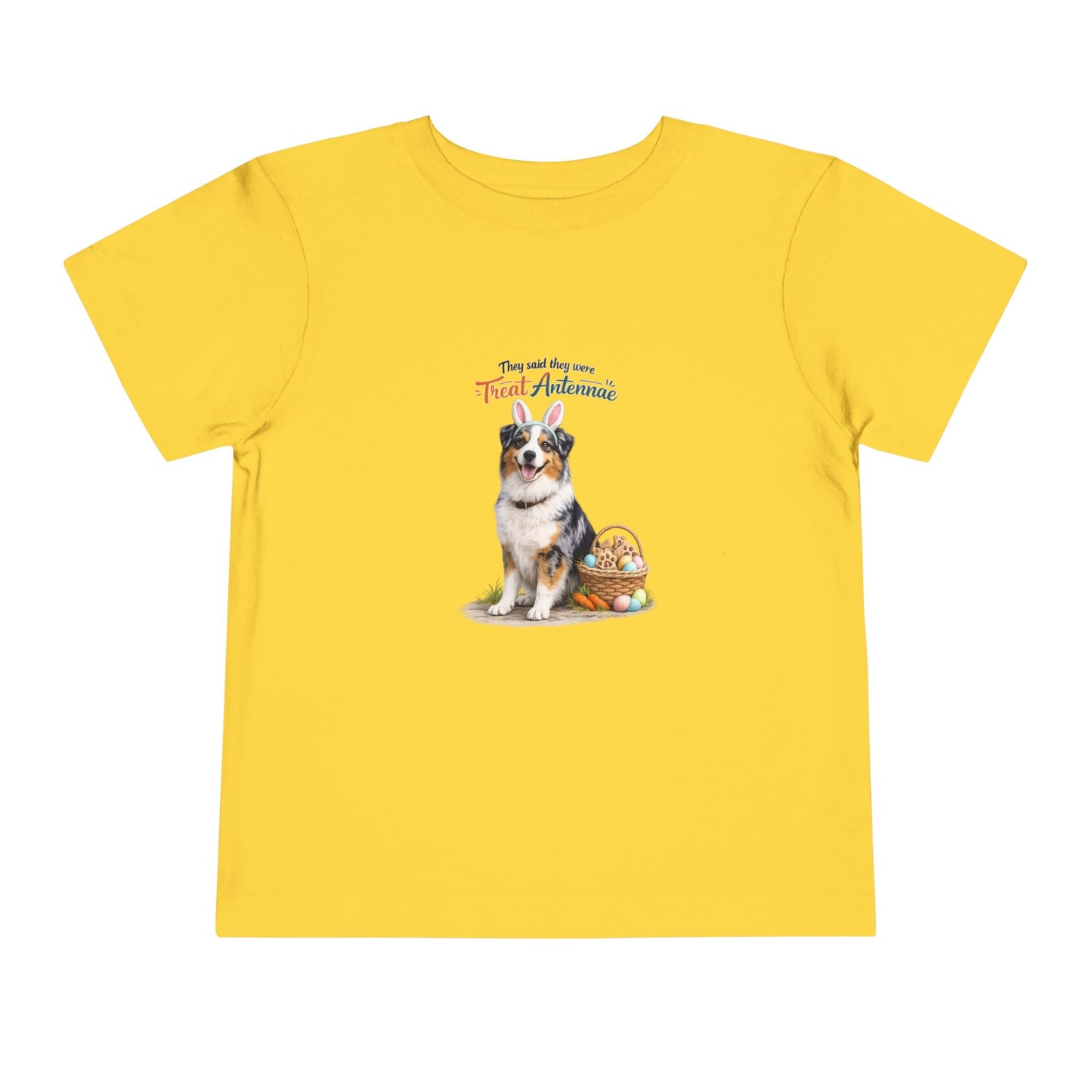 Australian Shepherd Treat Antennae™ -- Toddler Dog Lover Tee