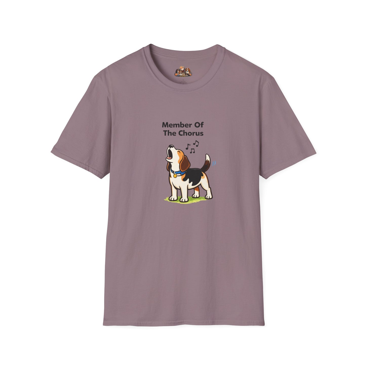 Member Of The Chorus  —  Soft-Color Minimalist Family Collection For Adult Dog Lovers