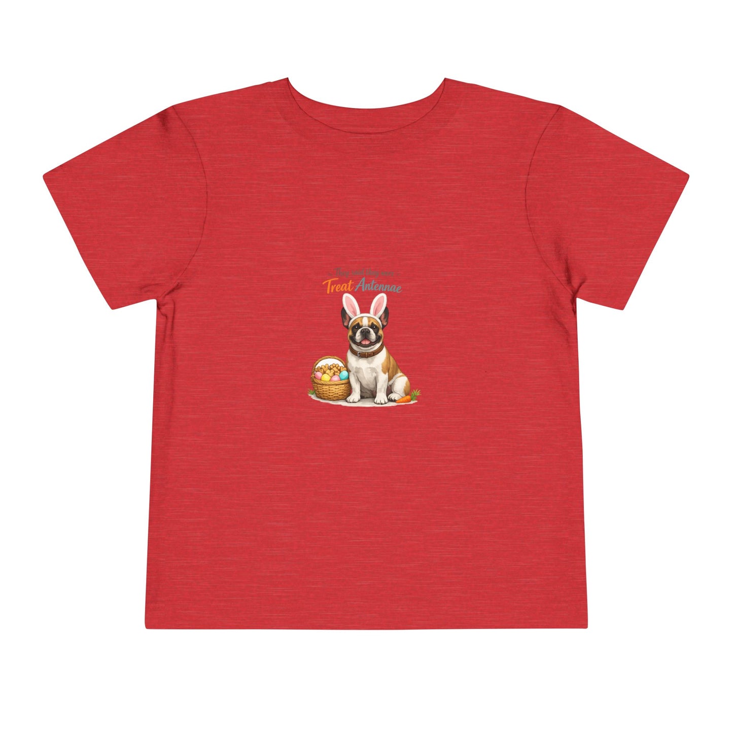 French Bulldog Treat Antennae™ -- Toddler Dog Lover Tee