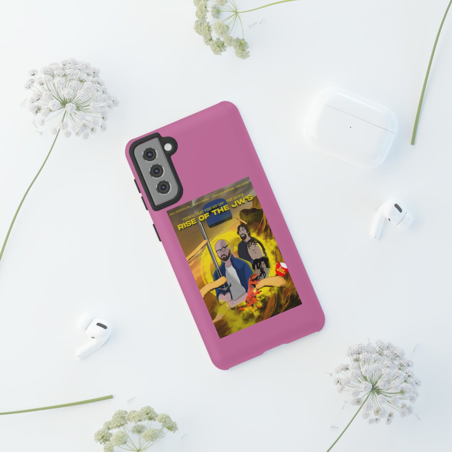 Rise Of The JW's Tough Phone Case (light pink)