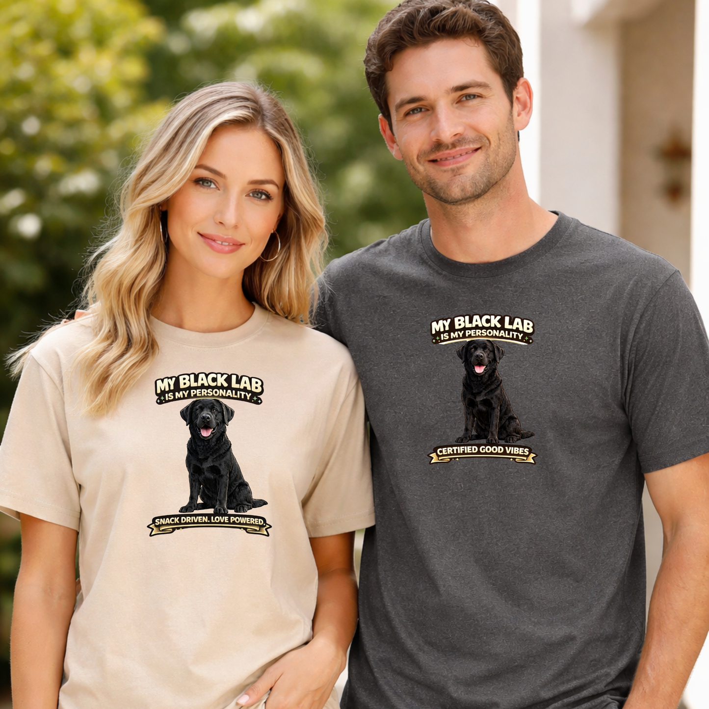 My Black Lab is My Personality – Personalized Dog Breed Shirt
