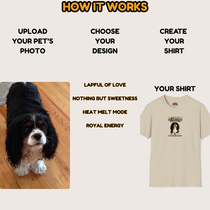 My Cavalier King Charles Spaniel Is My Personality -- Personalized Dog Breed T-Shirt