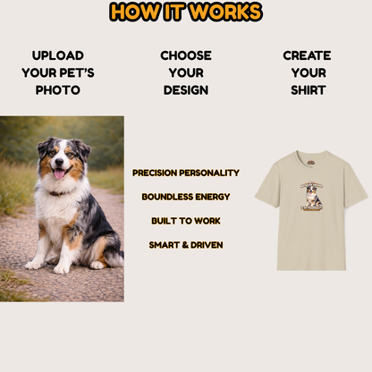 My Australian Shepherd is My Personality – Personalized Dog Breed Shirt