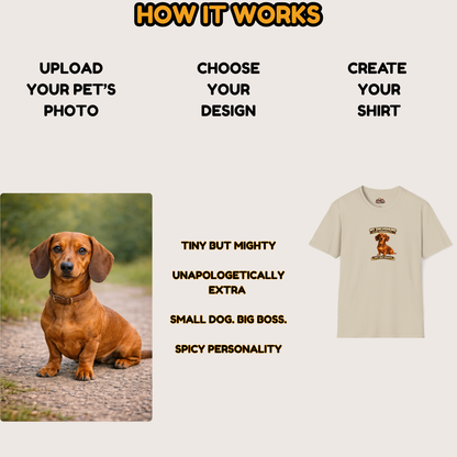 My Dachshund is My Personality – Personalized Dog Breed Shirt