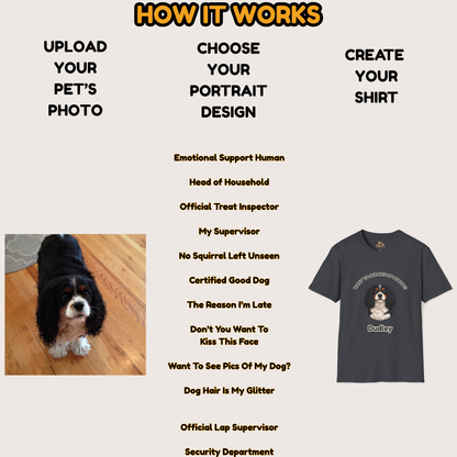 PopPop's Pet Portrait Collection™ – Personalized. Your Pet. Your Photo. Your Shirt.™
