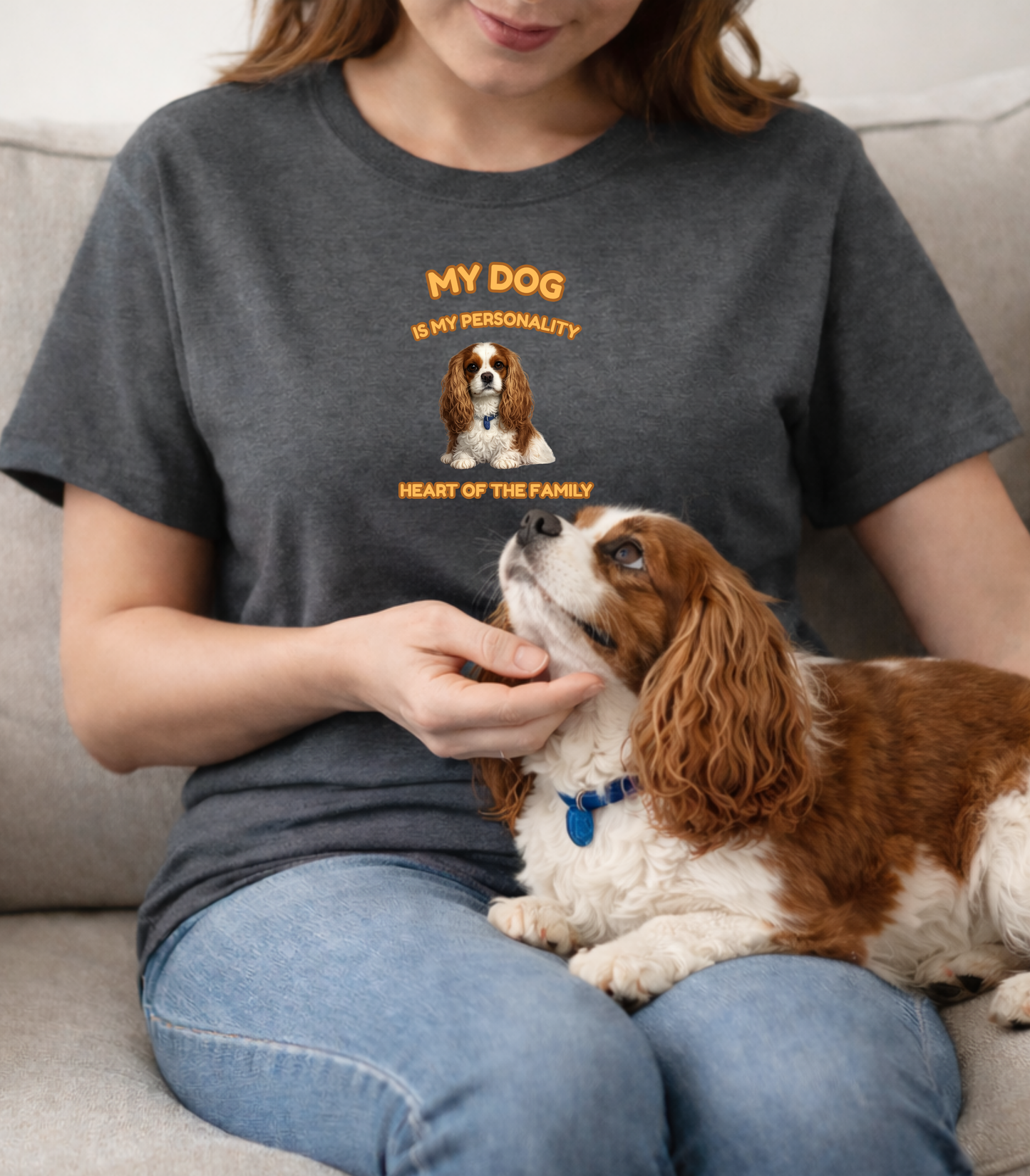 "My Dog Is My Personality" – Your Dog. Your Photo. Your Shirt.™