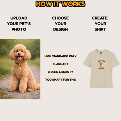 My Poodle is My Personality – Personalized Dog Breed Shirt