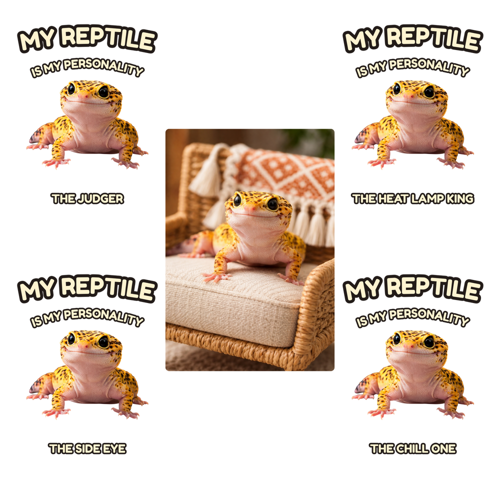MY REPTILE IS MY PERSONALITY
