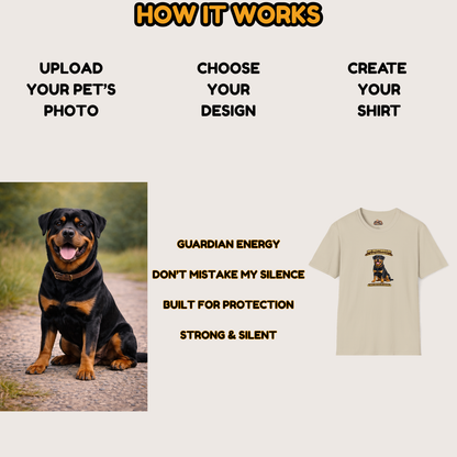 My Rottweiler Is My Personality -- Personalized Dog Breed T-Shirt